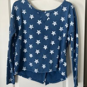 Blue star sweater